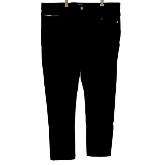 TOMMY HILFIGER | Men’s Black TOMMY JEANS Waist 36 Length 32. - Picture 1 of 9